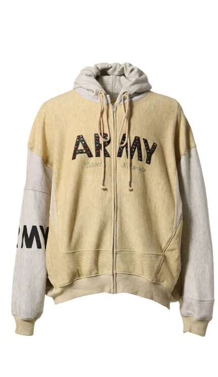 Satoshi Nakamoto Other Scenes Army Hoodie Bone