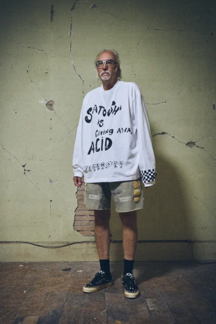 Satoshi Nakamoto Acid Longsleeve