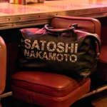 SATOSHI NAKAMOTO STUDDED WEEKENDER BLACK