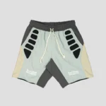 Satoshi Nakamoto Tech Shorts Gray