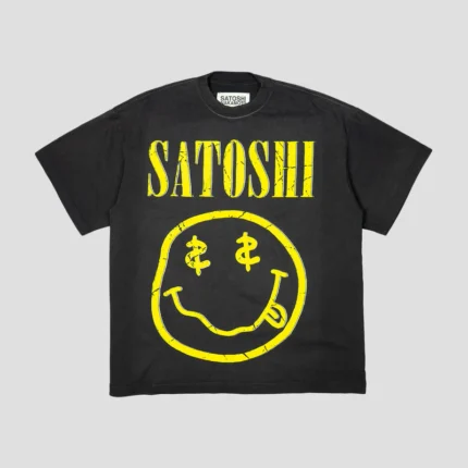 Satoshi Nakamoto Smilie T-shirts