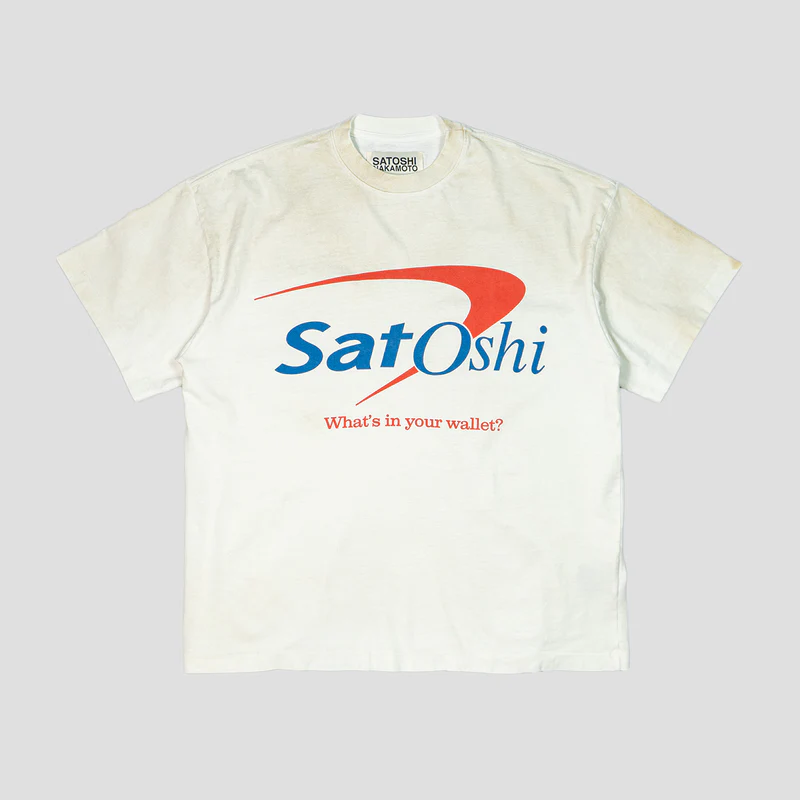 SS25TE009-WHT.webp Satoshi Nakamoto Bank Of Satoshi S/s T-shirts